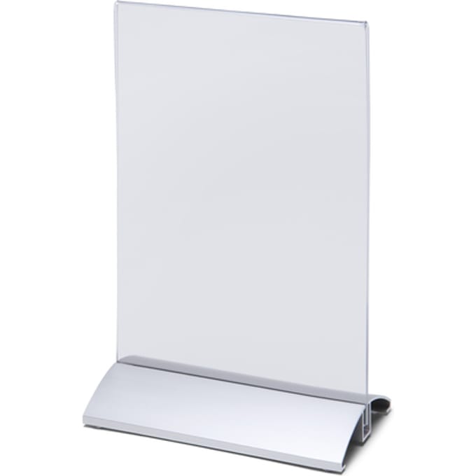 Menukaarthouder IEZZY staand A5 aluminium voet