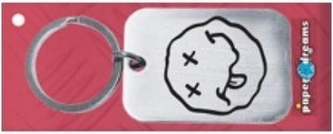 Paper Dreams | RVS Sleutelhanger | Dead Smiley