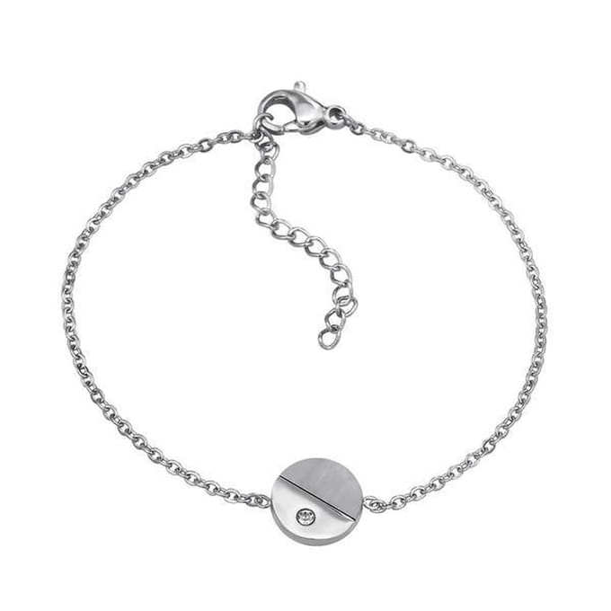 Amanto Armband Camille - 316L Staal - ∅10mm - 19cm