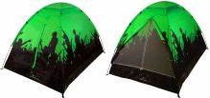 Abbey Festivaltent - Groen/Grijs