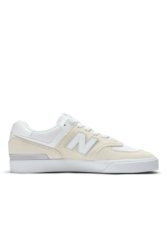 New Balance Nb Numeric 574 Vulc White Taglia: 40 | Sneakers Outlet | Uomo | Bianco