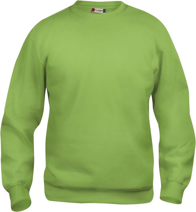 Basic roundneck grasgroen xl