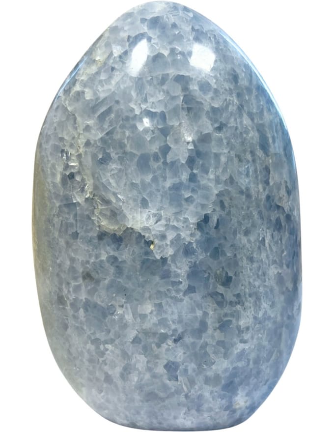 Calciet blauw sculptuur nr.10