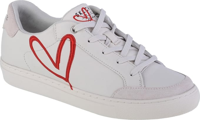 Skechers Side Street - Lonely Heart, Vrouwen, Wit, Sneakers, maat: 35