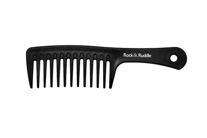 Rock & Ruddle Beach Wave Kam Zwart 23,5 x 6,5 cm