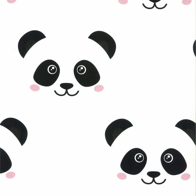 Noordwand - Behang - Fabulous - World - Panda - wit