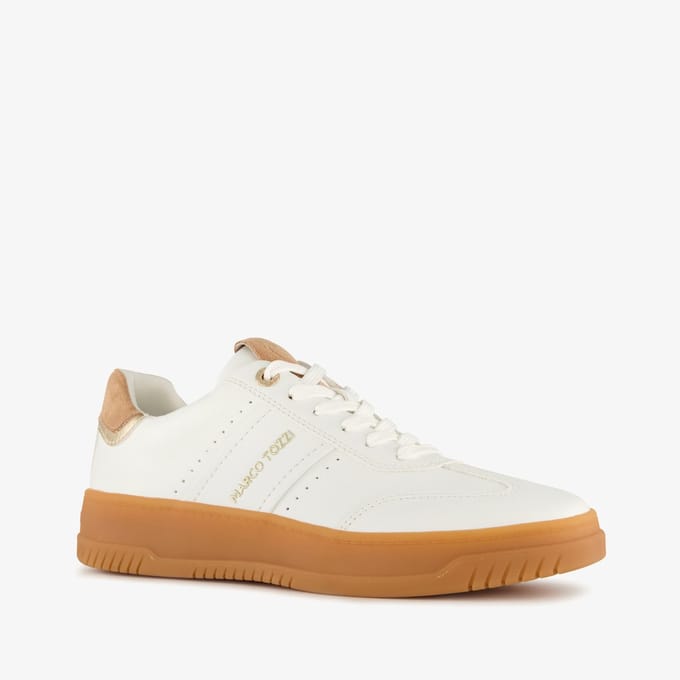 Marco Tozzi dames sneakers wit - Maat 36 - Uitneembare zool