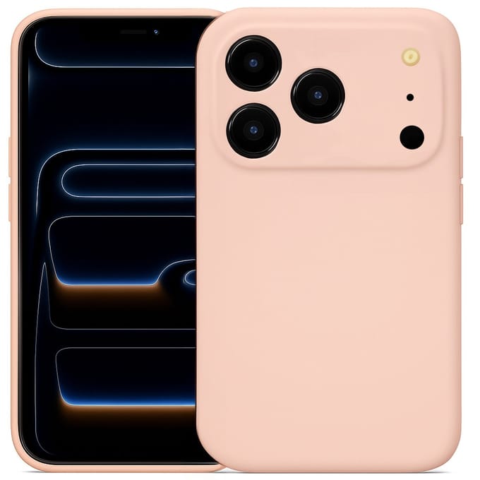 Hoesje geschikt voor iPhone 17 Pro Max - Mat Back Case Roze