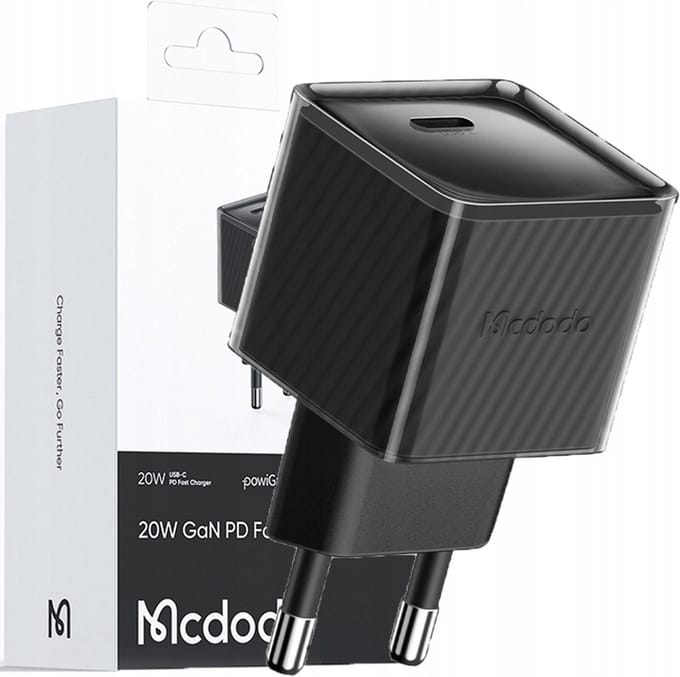 Mcdodo® Snellader - Oplader - Voor telefoon - USB-C USB-A - 20W