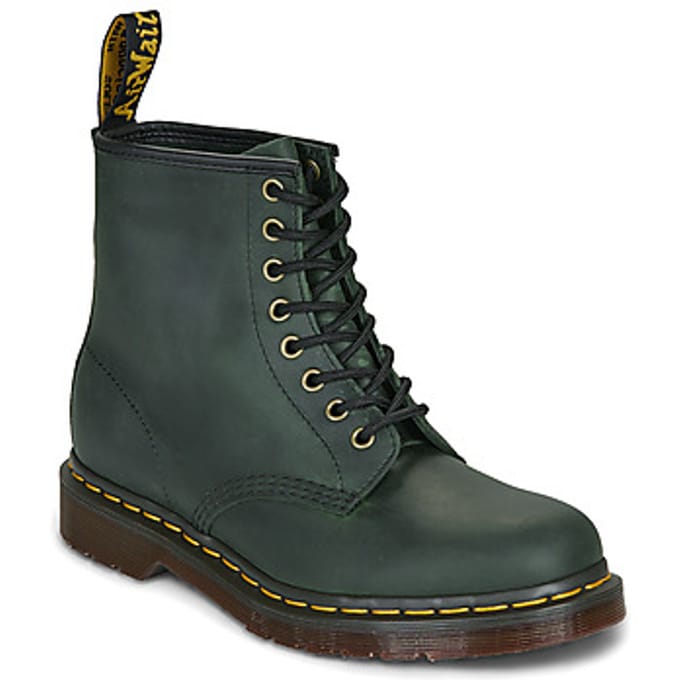 Laarzen Dr. Martens 1460 GREEN CRAZY HORSE