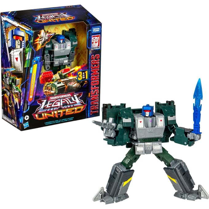 Hasbro Transformers Generations Legacy United Leader Class Action Figure Overcharge 19 cm Action Figuur
