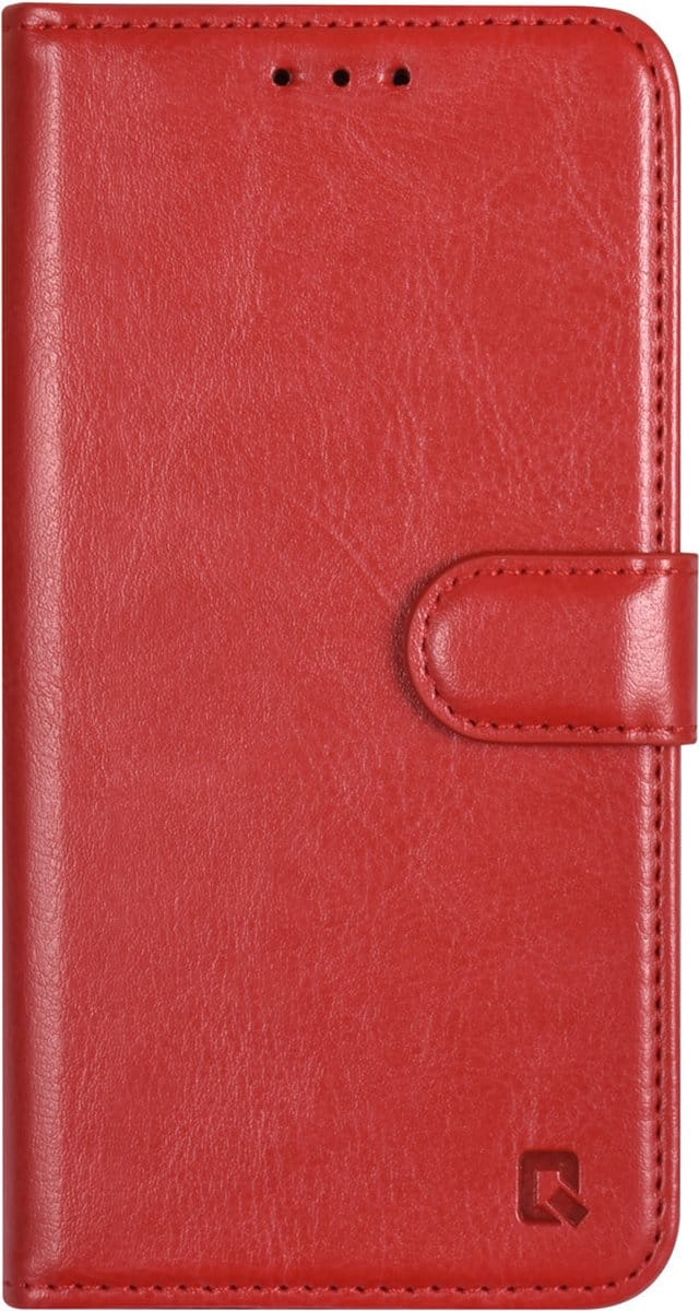 UNIQ Accessory Galaxy S23 Plus Book Case hoesje - Pasjeshouder voor 3 pasjes - Magneetsluiting - Hanger - Rood