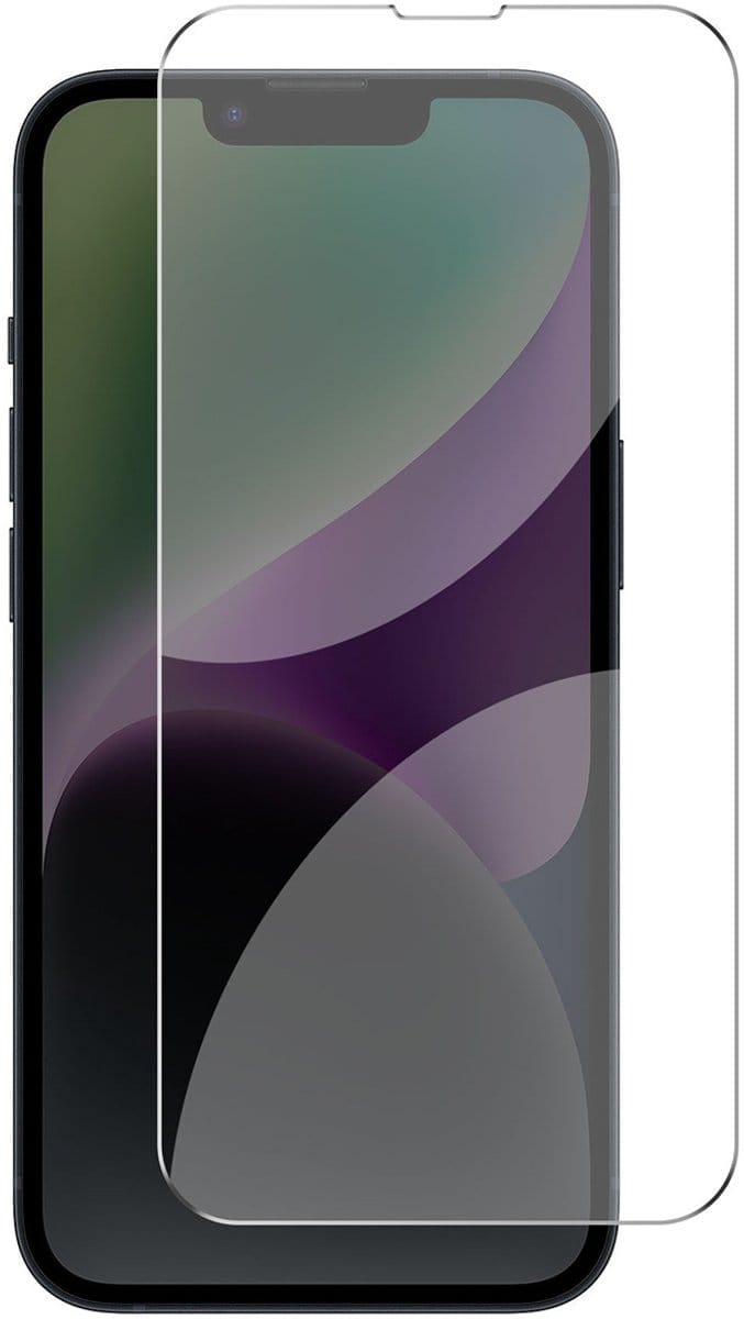 MYWAY, Screenprotector geschikt voor iPhone 13 Pro Max - Polybag (incl. Applicator), Transparant