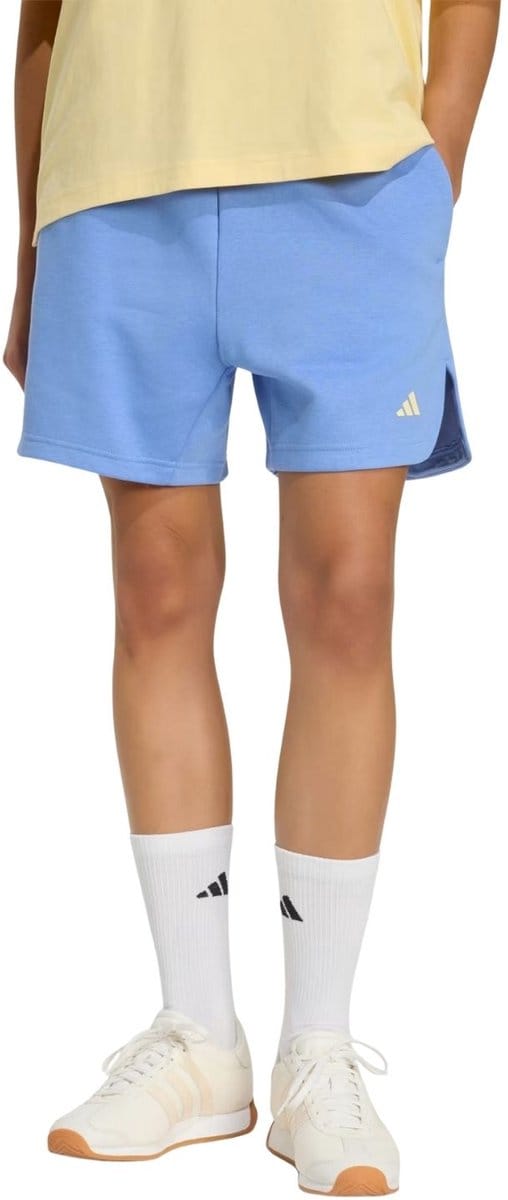 Adidas 3-Stripes Studio Fleece Casual short dames Blauw L/40