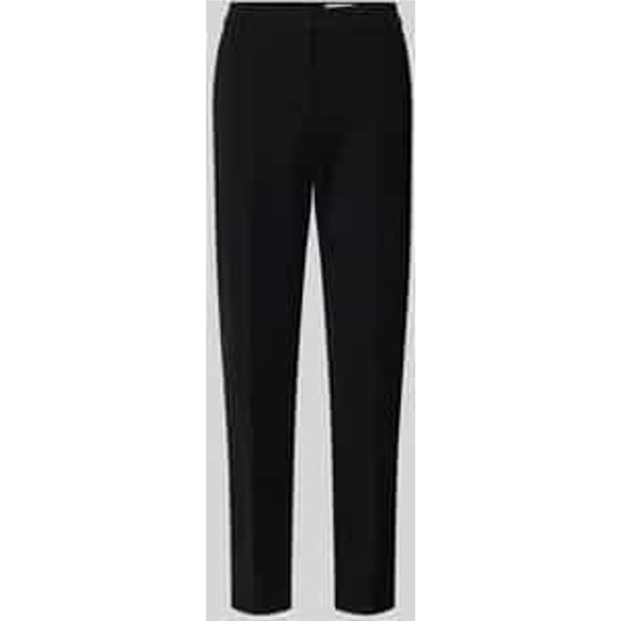 Stoffen broek met achterzak