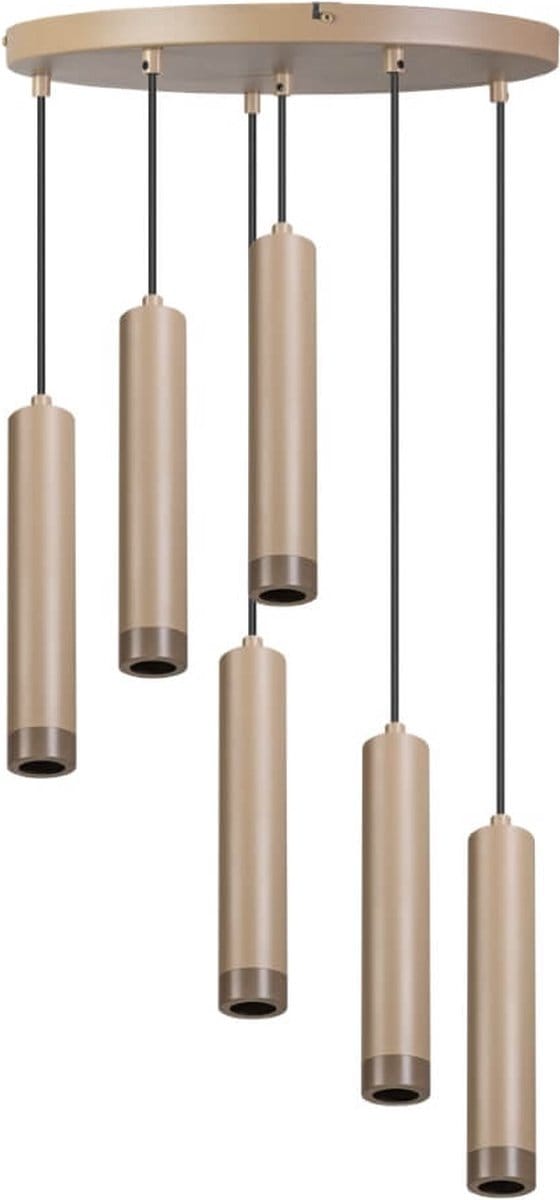 ETH Miller Hanglamp rond 6 x E27 mat zand
