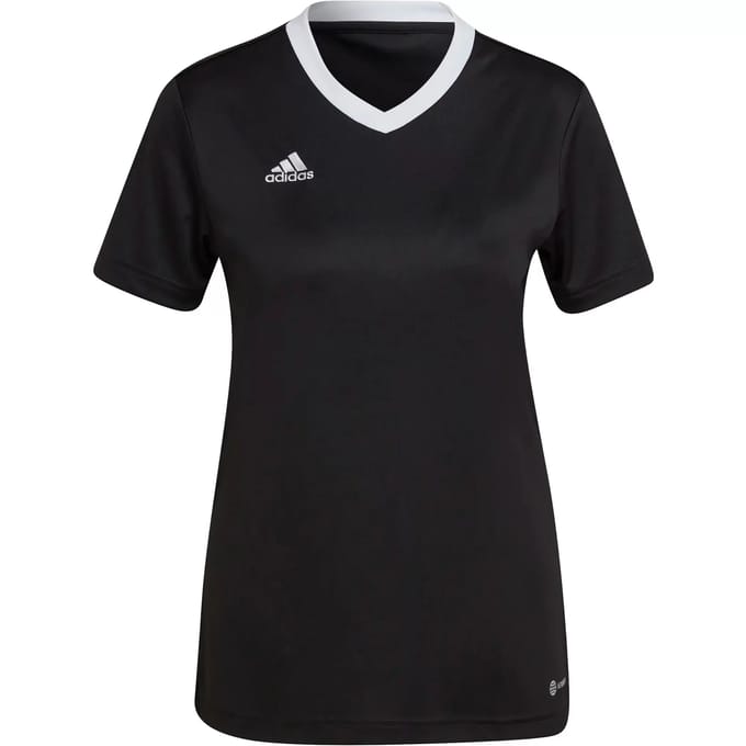 adidas Performance Entrada 22 Voetbalshirt - Dames - Zwart- L