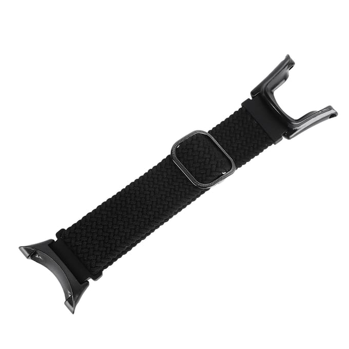Nylon Weefsel Elastische Horlogeband voor Suunto Ambit 1 2 2S 2R 3 Sport 3 Peak Snelkoppeling Elastisch zwart