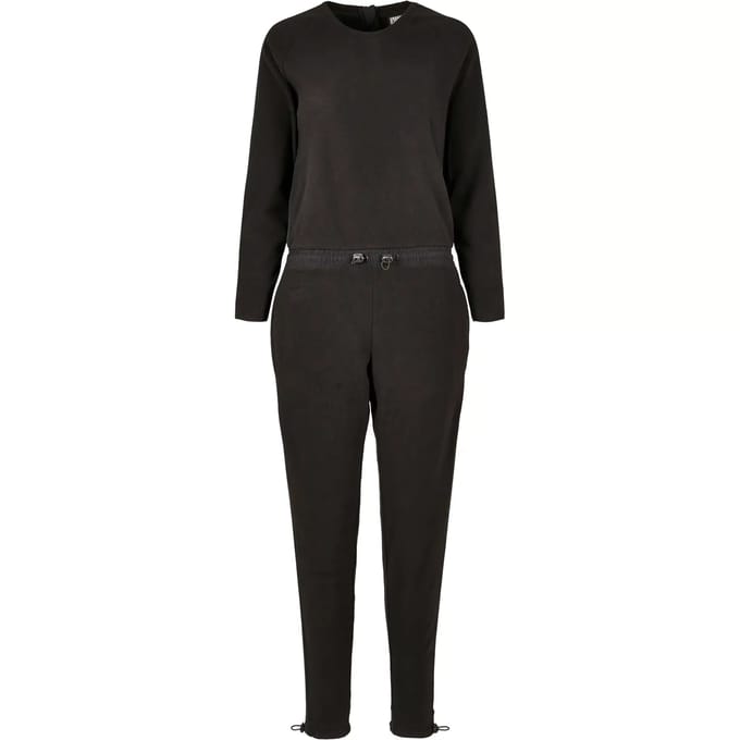 Urban Classics - Polar Fleece Jumpsuit - XL - Zwart