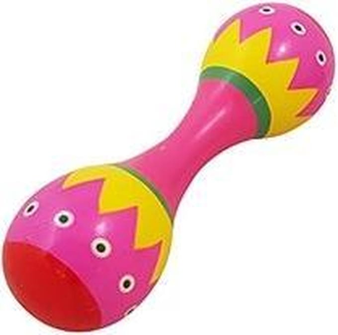 Dubbele sambabal roze sambaballen kind