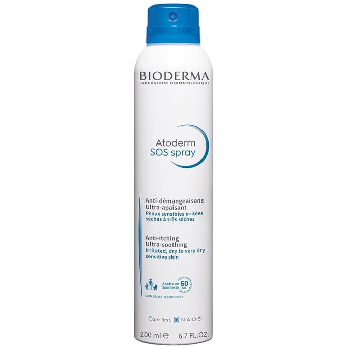 Atoderm Sos Spray Onmiddellijke Verlichting van Jeuk 200 ml
