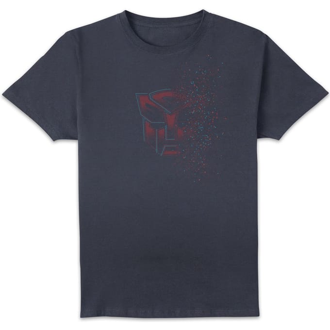 Transformers Autobot Fade Men's T-Shirt - Navy - M
