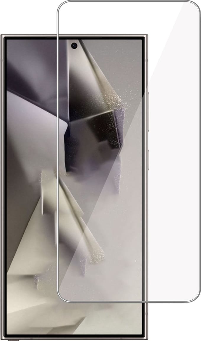 Screenprotector geschikt voor Samsung Galaxy S24 Ultra - Folie Screen Protector