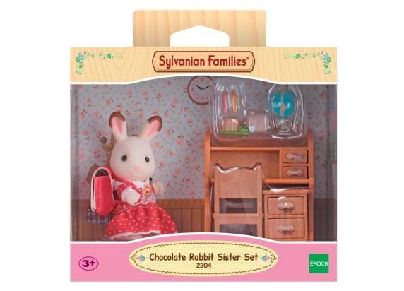 Sylvanian Families 5016 Set Zus Chocoladekonijn (bureau) Speelsets