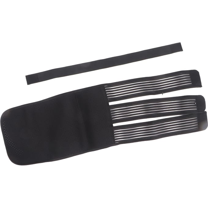 Gebroken Ribbenband Elastisch Verstelbaar Ademend Zacht Borst Rib Ondersteuning Brace voor Borstbeenblessures L gray