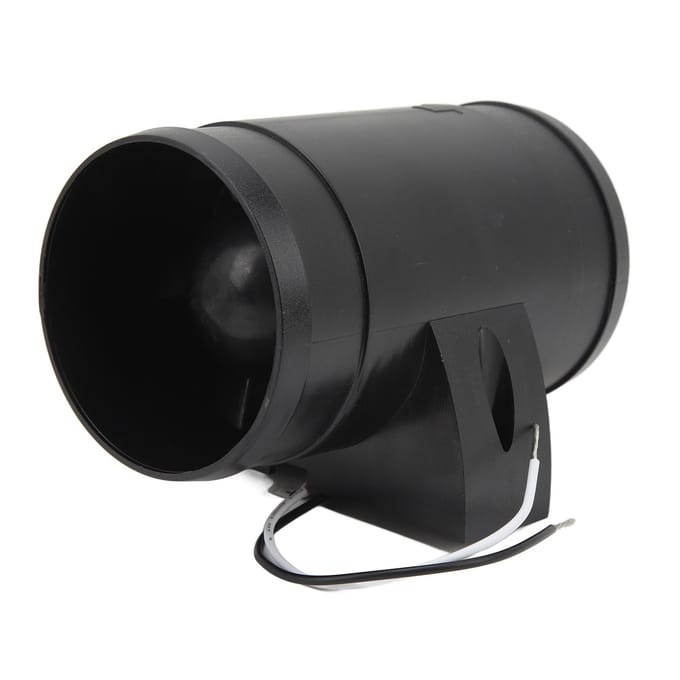 3in Ventilatie Inline Kanaalventilator 12V 5 Bladen Hoge Luchtstroom Stille Werking Afzuigventilator voor Camper Boot