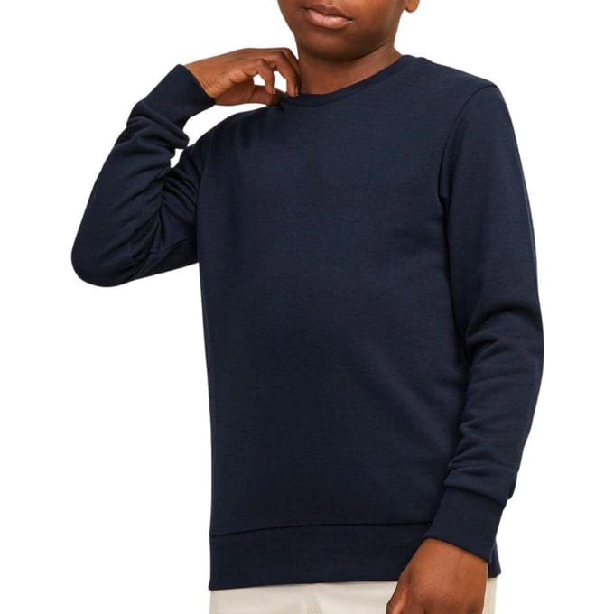 JACK & JONES JUNIOR JJEBRADLEY SWEAT CREW NOOS JNR Jongens Trui - Maat 152