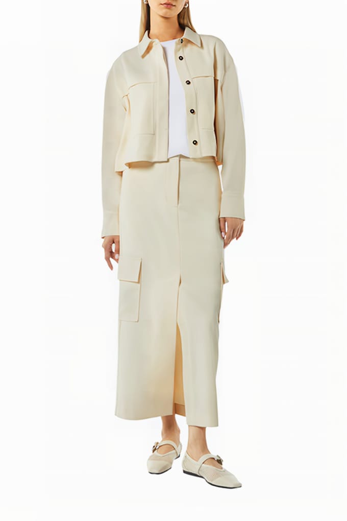 Comma  Skirts Off White Taglia: 34 | Maxi gonne Outlet | Donna | Bianco