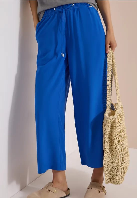 3/4 broek Wide Leg in Loose Fit
