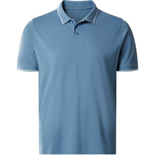ESMARA MEN Heren polo - plus size (Blauw, 3XL)