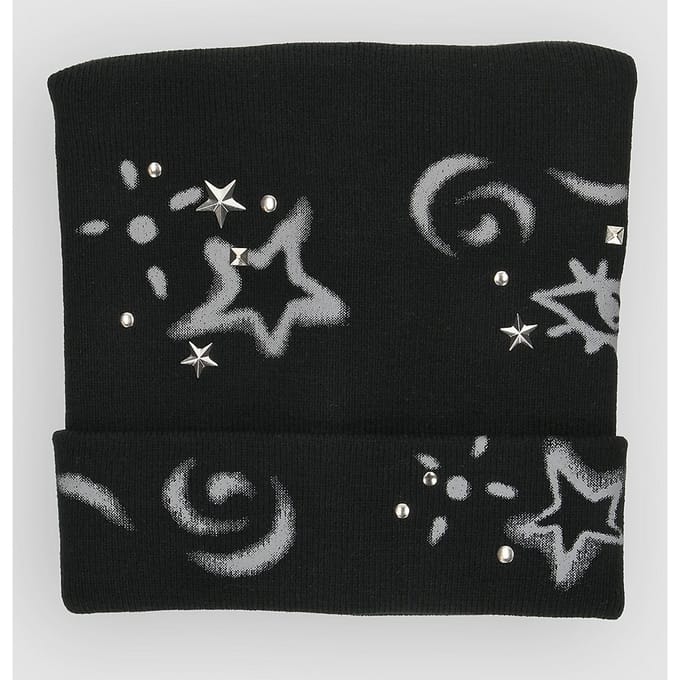 A.LAB Stencil Black Cat Muts zwart