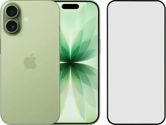 Apple iPhone 17 256GB Groen + BlueBuilt Screenprotector Glas