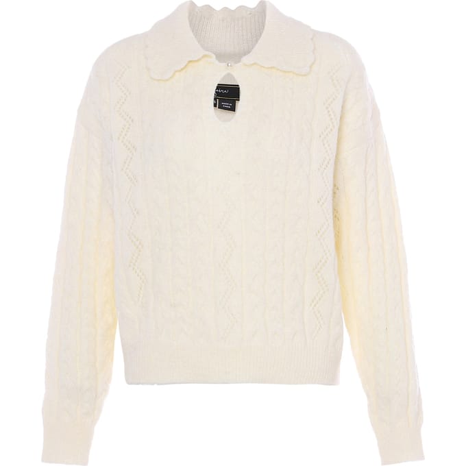 Faina Jumper Dames wolwit