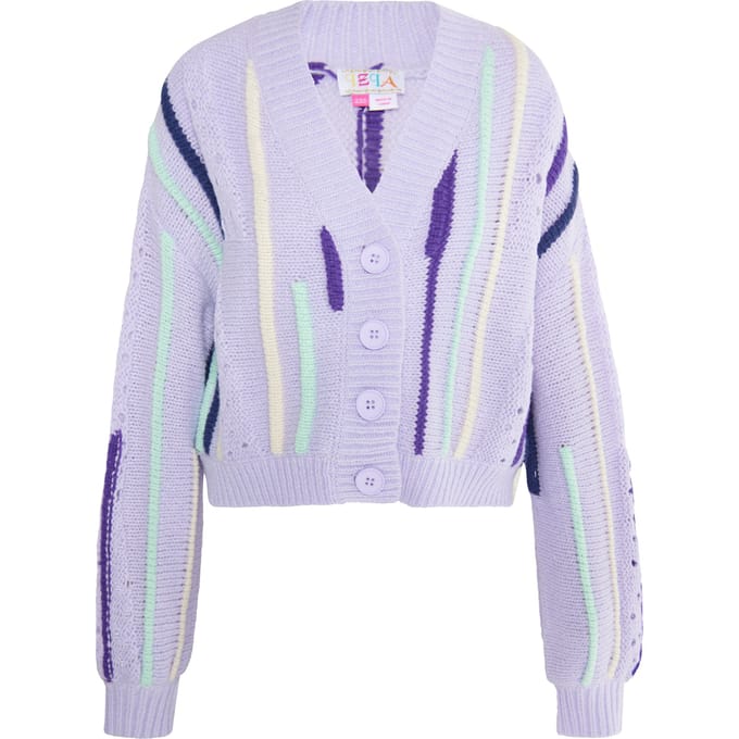 IZIA Vest Dames Lichtpaars veelkleurig