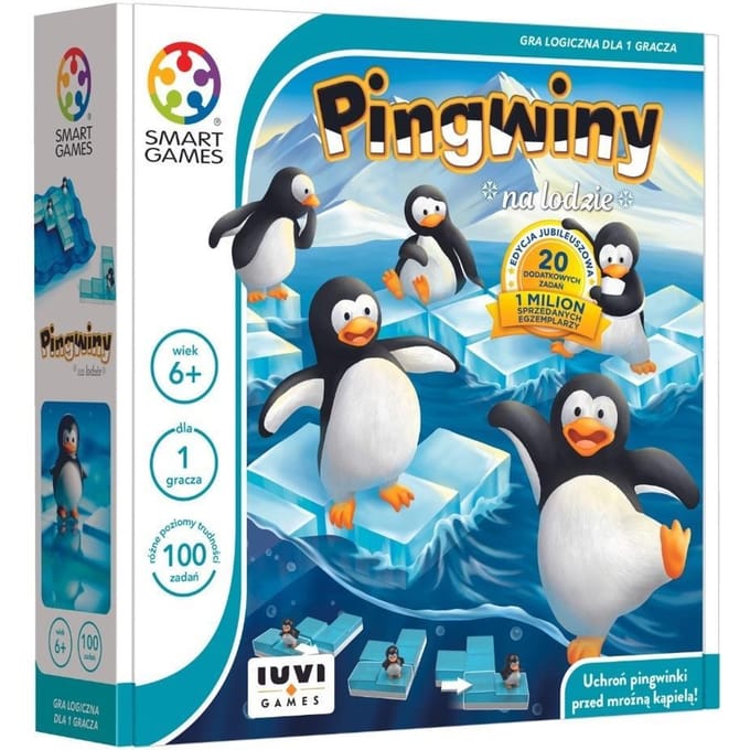 Smart Games Pingwiny na Lodzie (PL) IUVI Games