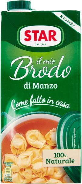 Rundvleesbouillon il mio brodo di manzo 1l - ster