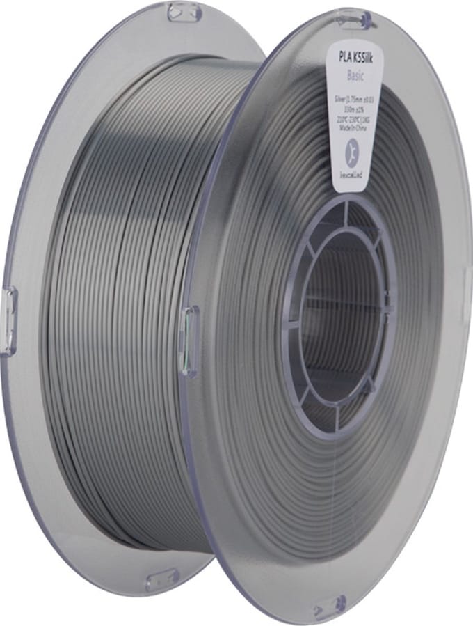 Kexcelled PLA Zilver /Silver 1.75mm 500g 3D Printer filament