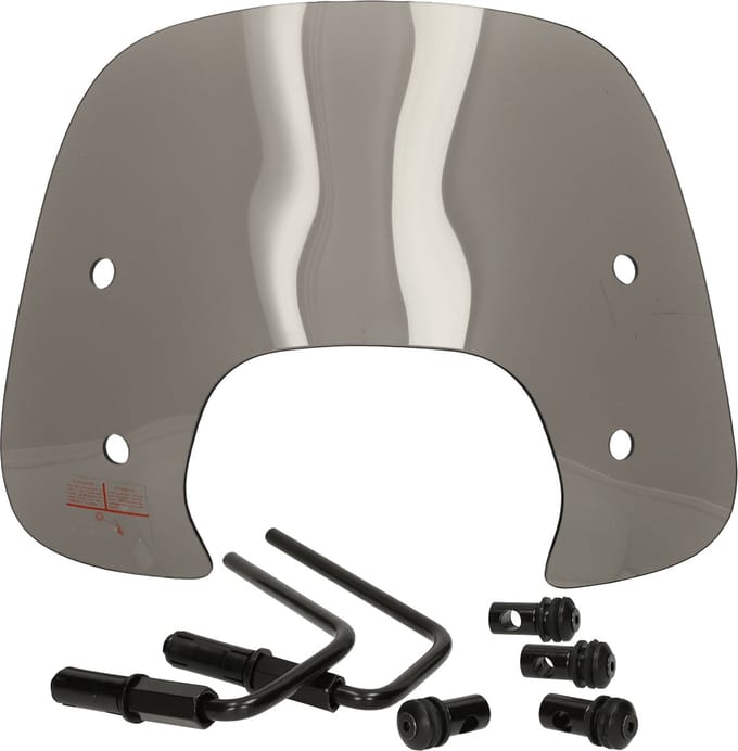 Mezoly Windscherm laag Vespa Sprint smoke