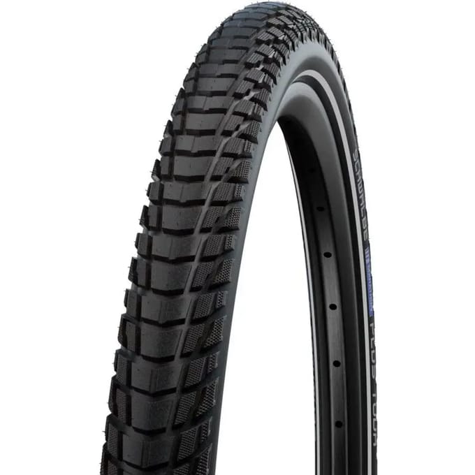 Marathon Plus Tour - Wired - ADDIX Green - SmartGuard - 700x35C - Black + Reflex