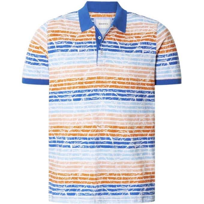 Babista herren Poloshirt - 68/70 - oranje - Plus Size