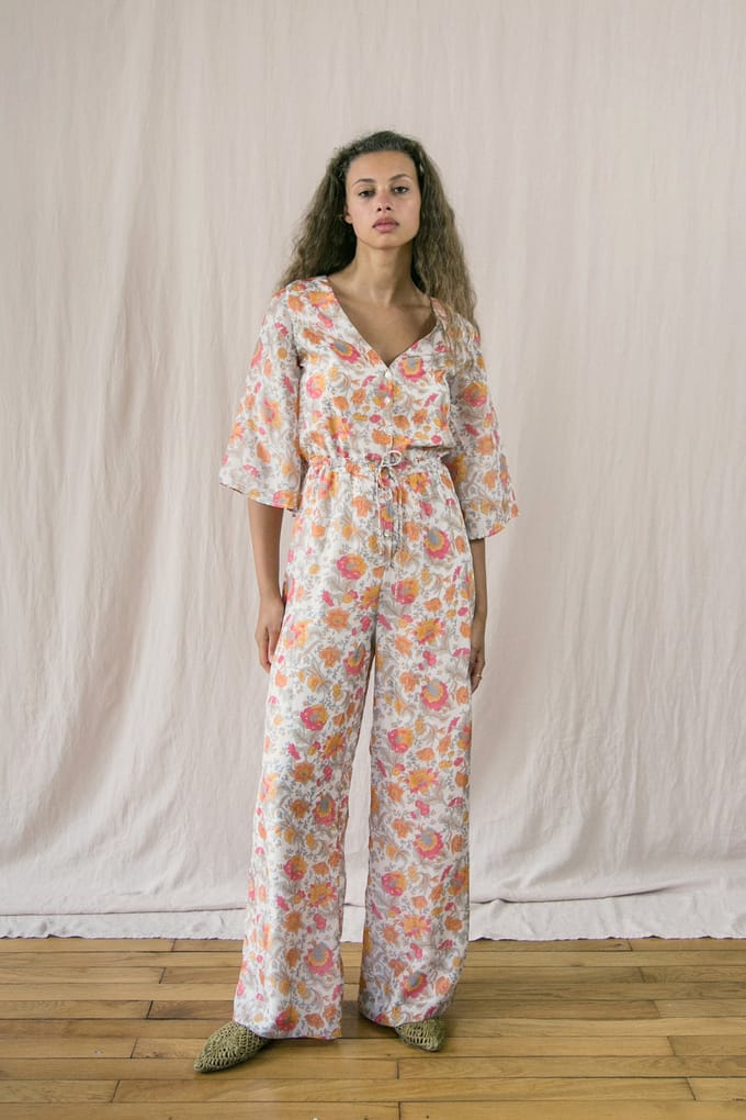 Louise Misha Jumpsuits Tally Rainbow Flowers Taglia: 38 | Tute Outlet | Donna