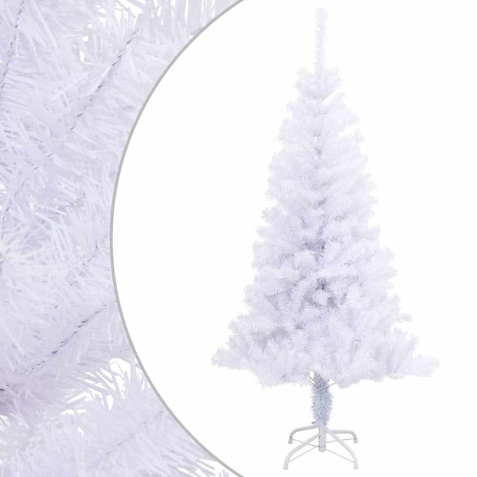 vidaXL - Kunstkerstboom - met - standaard - 230 - takken - 120 - cm
