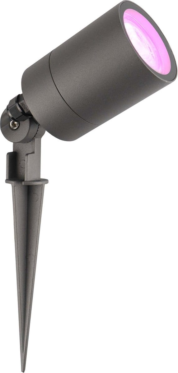 Ledvion - RGBWW LED Prikspots - Antraciet - IP65 - 5W - 2M