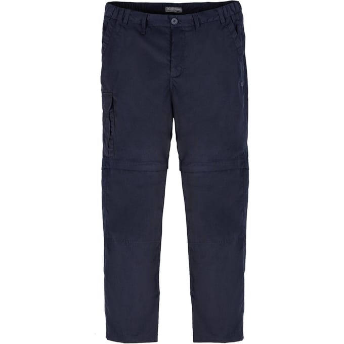 Craghoppers Expert Kiwi Convertible Getailleerde Cargo Broek voor heren (Donkere marine)