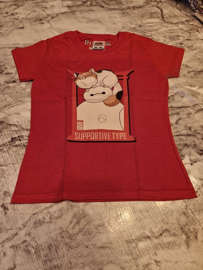 T-shirt - Pixar - Big Hero 6 - Rood - Mt 104
