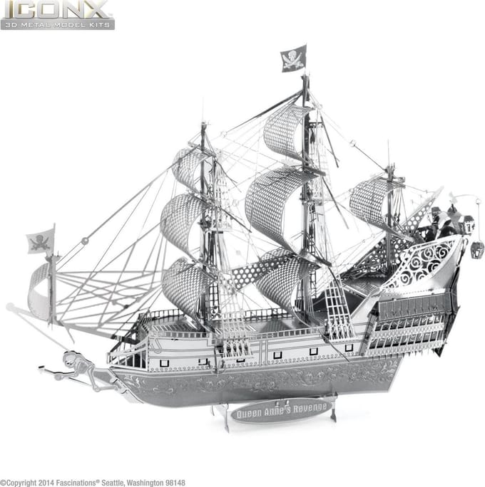 Queen Anne's Revenge - 3D puzzel